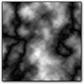 Height map black and white