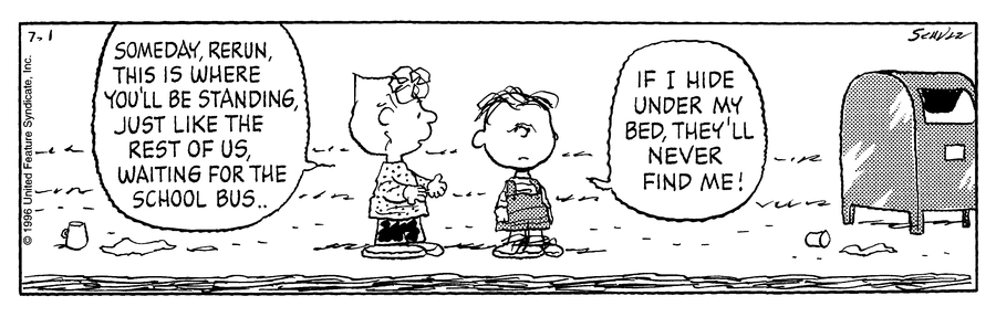 July 1 | Classic Peanuts Comic Strips Wiki | Fandom