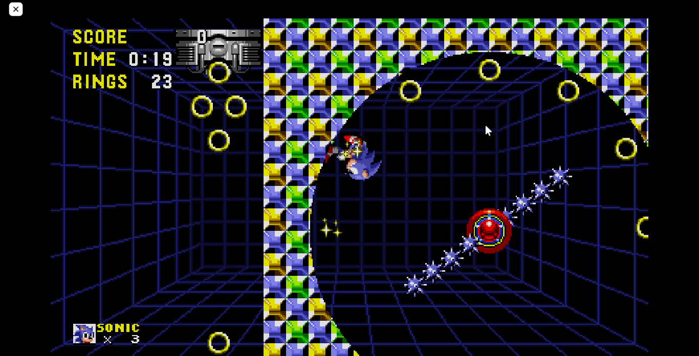 Test Zone, Classic Sonic Simulator Wiki