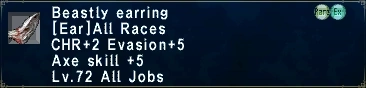 Beastly Earring Classic Ffxi Community Fandom