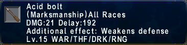 Acid Bolt Classic FFXI Community Fandom Latest