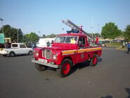 1980 Land Rover Series III fire appliance