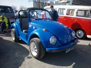 Shortened 1976 Volkswagen Beetle
