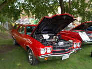 Red Chevelle Wagon