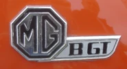 MG BGT badge
