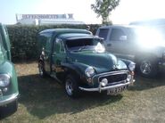 Morris Minor Van front view