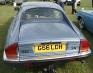 Jaguar XJS rear view