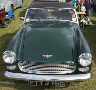 Austin-healey sprite front view