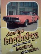 General Lee birthday card