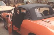 Rear View of a Fiat 850