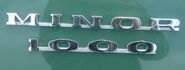 Morris Minor 1000 badge