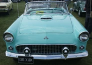 1955 Ford Thunderbird front view