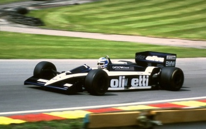 Brabham BT55 BMW Turbo F1 Olivetti GP Monaco 1986 - scale 1/18th 1985-1989  FORMULA 1 MOTORSPORTS