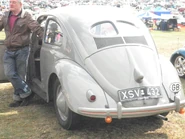 Early 1950s Split oval rear window beetle