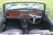 Triumph TR4A interior