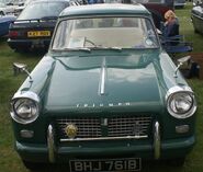 Triumph Herald front view