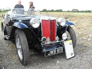 1947 MG TC police car