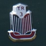 Triumph TR3 badge