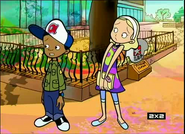 Lil' D and Madison in another scene from the Class of 3000 pilot "Home".