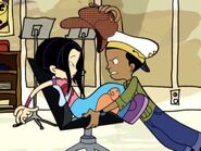 Li'l D and Kim, from the episode "Tamika and the Beast".