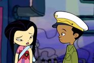 Li'l D and Kim, from the episode "Am I Blue?".