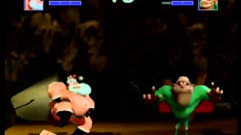 Dario Plays Clay Fighter 63 1 3 - Sumo Santa VS Boogerman
