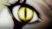 Gold eyes of a Claymore when releasing 10% yoki or more