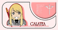 Galatea Claymore Card by niwre san