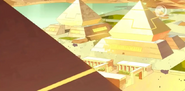 Closer image of parts of pyramid