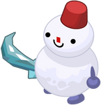 Snowkin A sword of ice seems like a pretty good weapon.