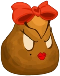 Angry Potato It's a big potato and it's out to get you!