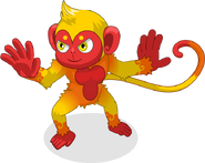 Exclusive Monster: Fire Monkey