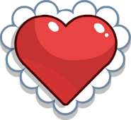 Heart Clickable