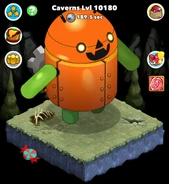 Be careful hiding the candy! The androids are searching for it!