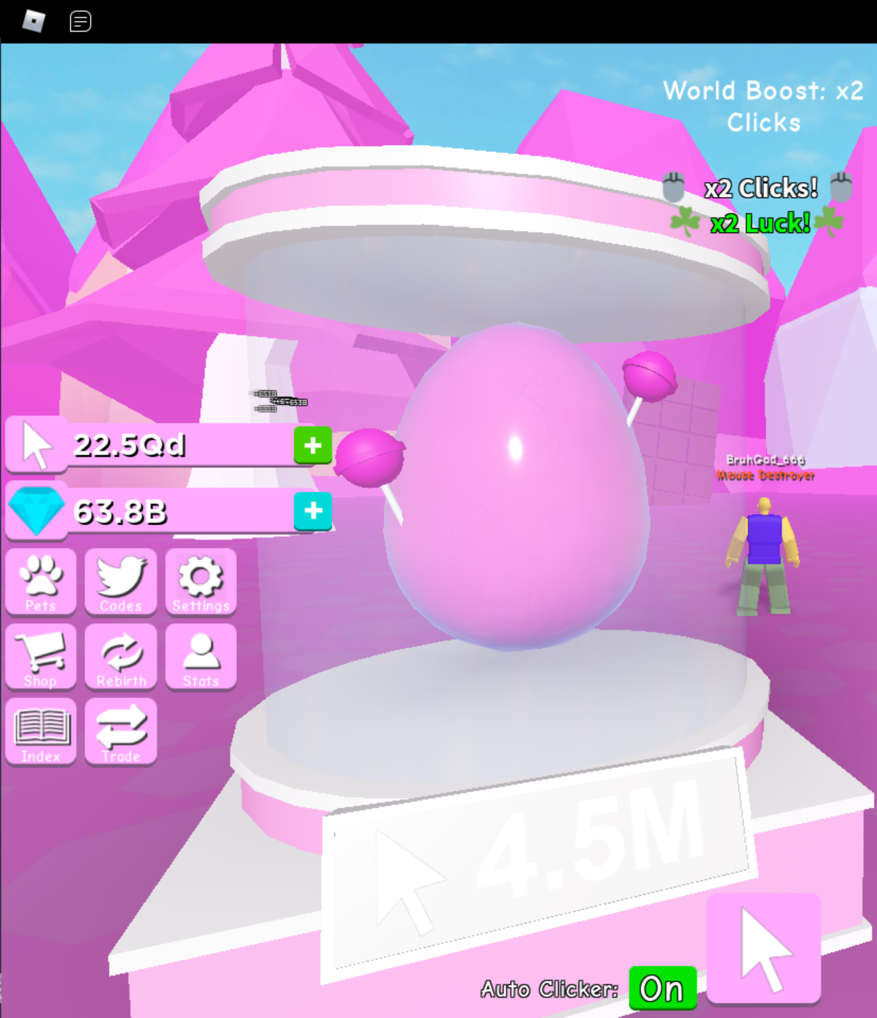 pink mouse auto clicker