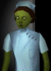 A zombie nurse.
