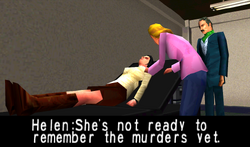 Jennifer having therapy for her post-traumatic stress disorder (PTSD).