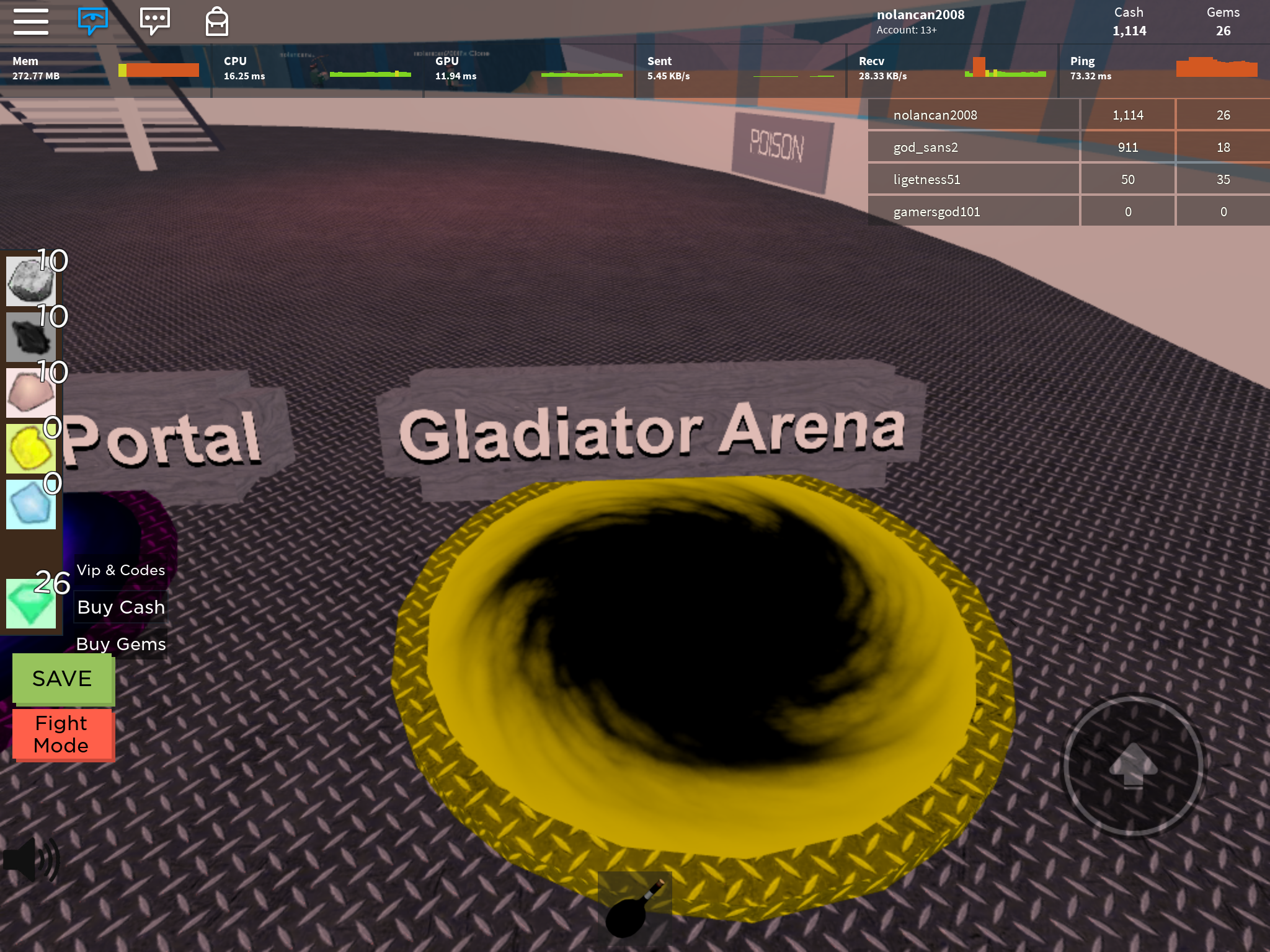 Gladiator Arena Clone Tycoon 2 Wiki Fandom - roblox clone tycoon 2 cant buy hacking station
