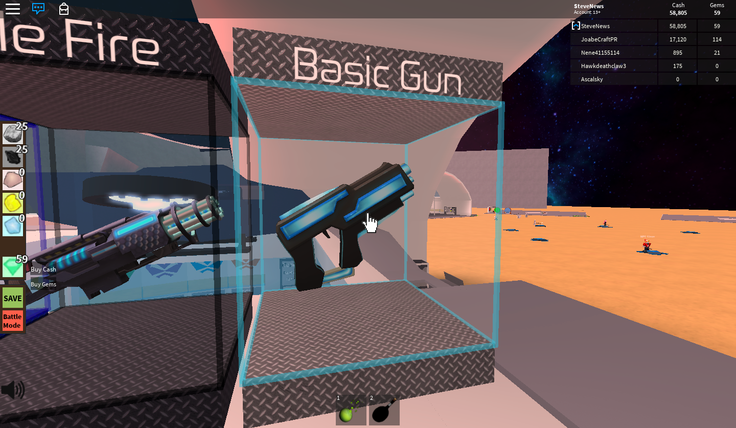 Guns Clone Tycoon 2 Wiki Fandom - how to use guns in clone simulator roblox