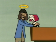 Jesus Calms Down Joan