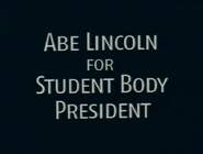 Abe Lincoln for Student Body President