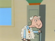 Mr. Sheepman Walking Away