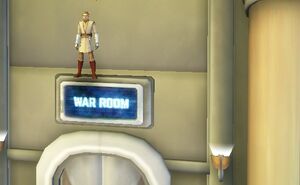 Glitch on The War Room Sign