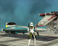 Commander Shox at Kamino Lot