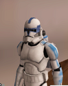 Luke Docker wearing phase 2, 501st, jetpack armor