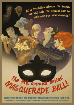 Helios Masquerade Ball Poster