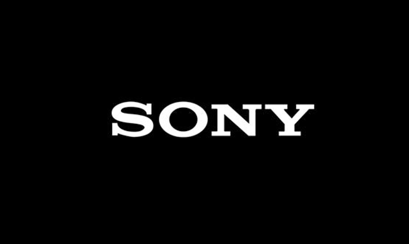 sony music logo black