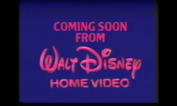 Coming Soon to Video: A History of Walt Disney Home Video and the