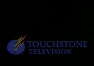 Fading out to black at the end of Touchstone Television logo