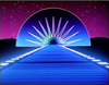 A very, very rare logo variant nicknamed "The SunCoaster". Taken from a 1986 CGI reel.